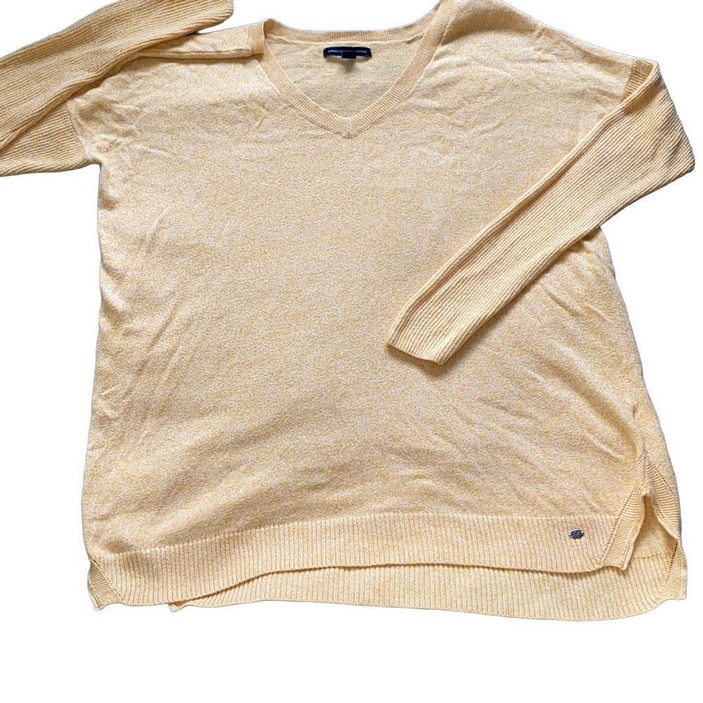 American Eagle Light Sweater Golden Yellow Small